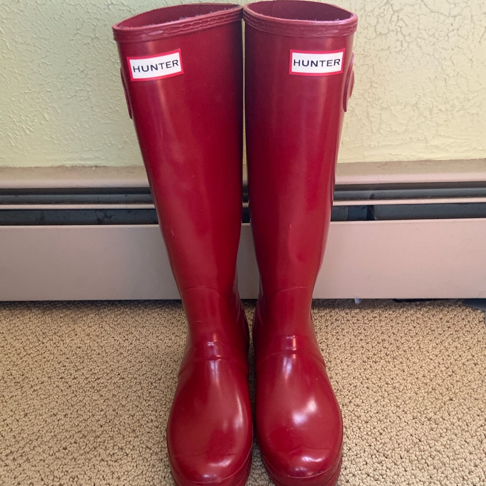 Hunter rain boots